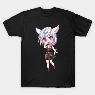 Astra Calytrix from FFXIV Chibi design T-Shirt